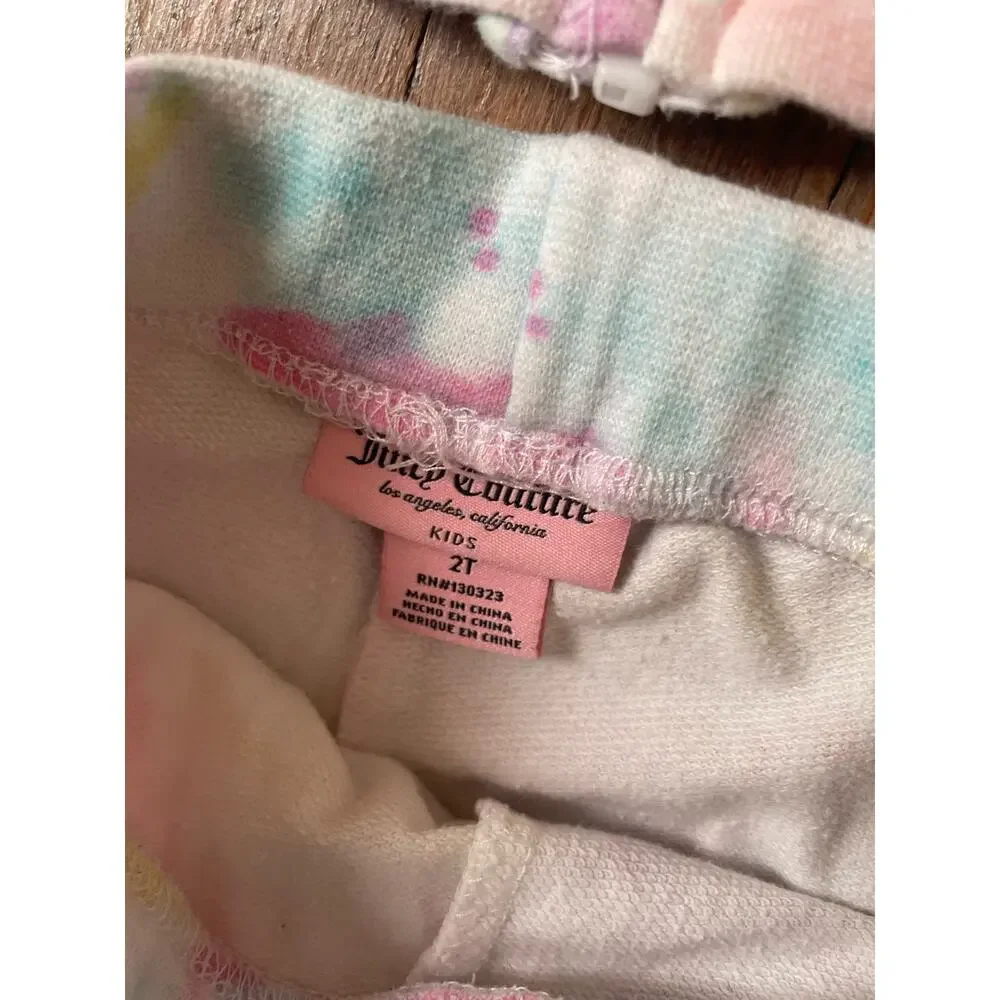Juicy Couture Two Piece Tie Dye Toddler 2T Set